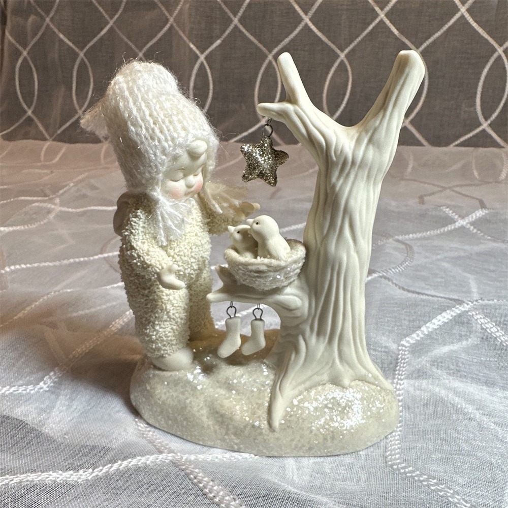 Department 56 Snowbabies Tree Trimming Bird Figurine #4045620 2015